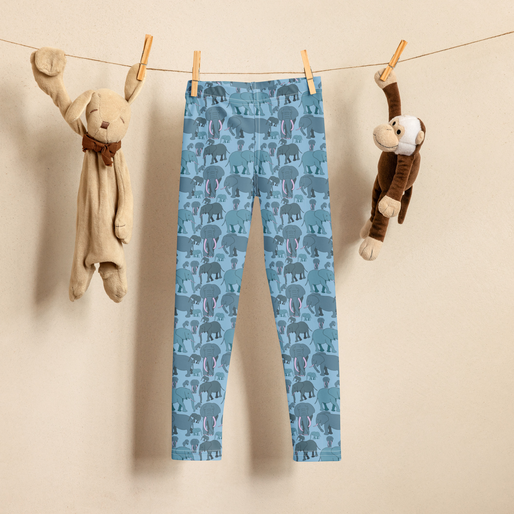 Elephant pants pattern